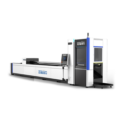Water Cooled Cheaper Square Pipe 6000W Fiber Optic Laser Cutting Machine With CE ISO